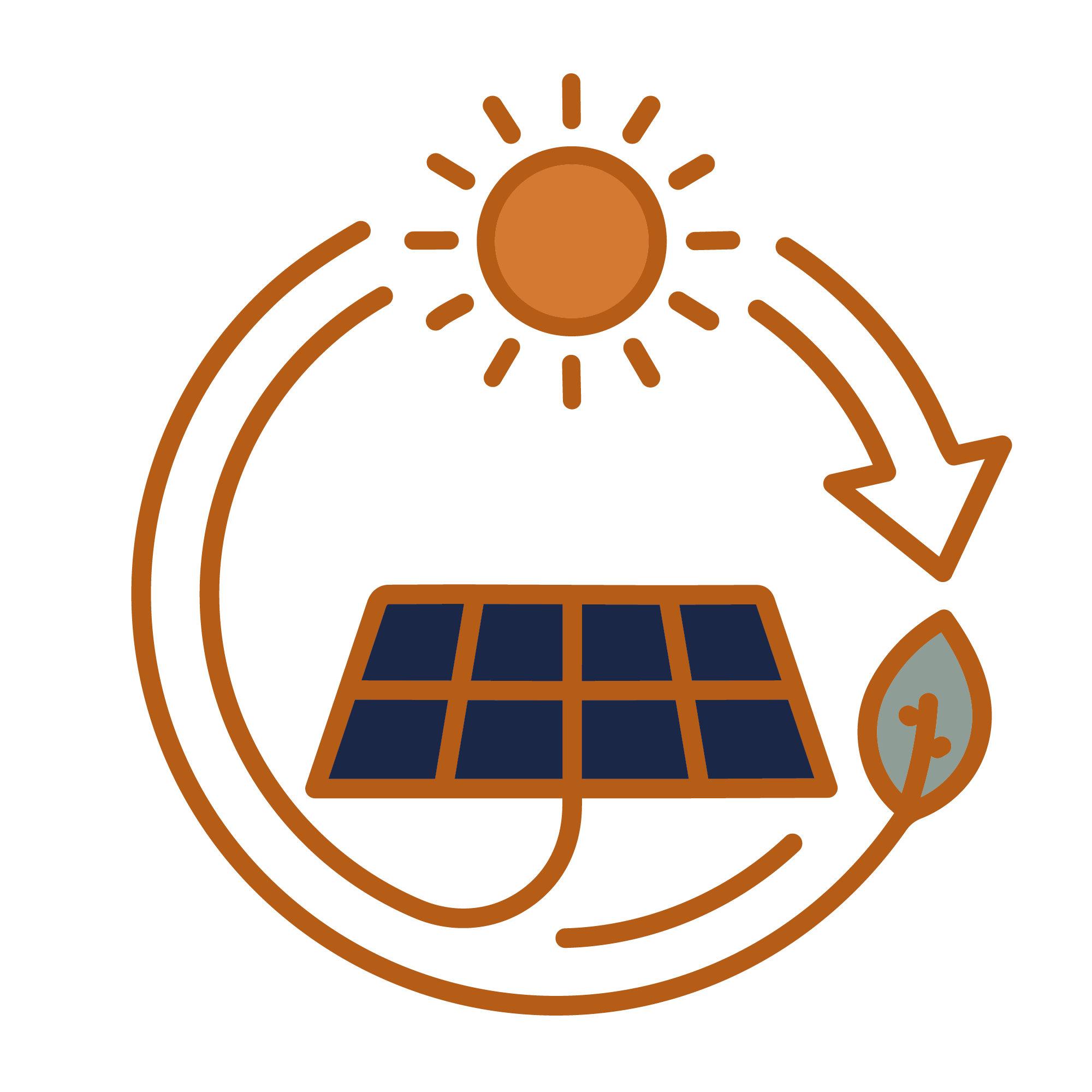 Renewable energy icon